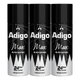 Adigo Max Black Edition Deodorant 165ml(Pack Of 3)