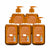 Stanfresh Hygiene Liquid Hand Wash Bergamot Orange 500ml(Pack Of 5) - Stanvac Prime