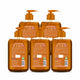 Stanfresh Hygiene Liquid Hand Wash Bergamot Orange 500ml(Pack Of 5) - Stanvac Prime