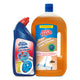 Stanfresh Super Disinfectant Floor Cleaner - Sandal 1ltr & Toilet Cleaner - Rose 500ml - Stanvac Prime