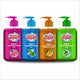 Stanfresh Liquid Handwash Bottle- 500ml (Orange ,Neem, Mint & Rose)