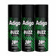 Adigo Buzz Wild 24hrs Long Lasting Deodorant 165ml(Pack Of 3)