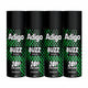 Adigo Buzz Wild 24hrs Long Lasting Deodorant 165ml(Pack Of 4)