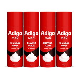 Adigo Man Shaving Foam 200gm Pack Of 4