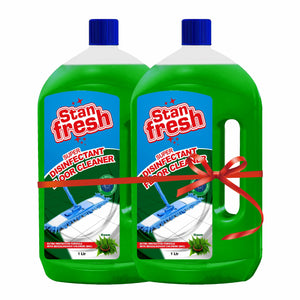 Stanfresh Floor Cleaner Neem Combi (Pack Of 2) 1L+1L - Stanvac Prime