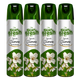Stanfresh Air Freshener - Romantic Jasmine With Gas Formulation - 275ml(Pack Of 4)