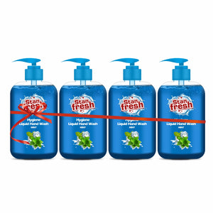 Stanfresh Hygiene Liquid Hand Wash Mint 500ml(Pack Of 4) - Stanvac Prime