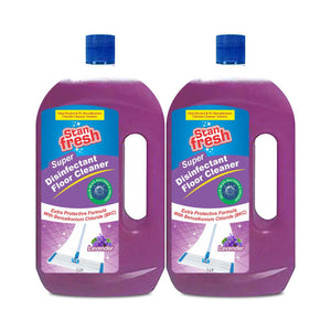Stanfresh Super Disinfectant Floor Cleaner - Lavender 1ltr (Pack of 2)