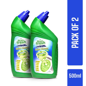 Stanfresh Toilet Cleaner - Mint 500ml (Pack of 2) - Stanvac Prime