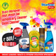 Stanfresh Stain Remover – 500 ml,  Dishwash Gel - 500ml, Glass Cleaner- 500ml & Upholstery Cleaner- 300ml