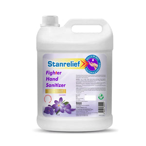 Stanrelief  Hand Sanitizer - Lavender 5Ltr (With Ayurvedic Protection)
