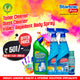Stanfresh Toilet Cleaner -500ml , Glass Cleaner-500ml (Pack of 2) & Kibiriumm Insect Repellent Body Spray 200ml