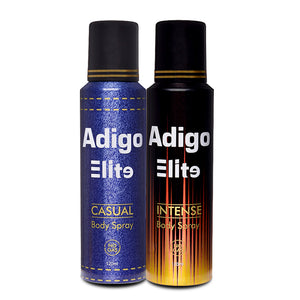 Adigo Man Elite Body Spray -Intense 120 ML & Causal 120 ML