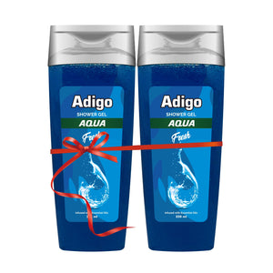 Adigo | Shower gel | Aqua | Fresh 250ml (Pack Of 2) - Stanvac Prime