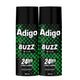 Adigo Buzz Wild 24hrs Long Lasting Deodorant 165ml (Pack Of 2) - Stanvac Prime