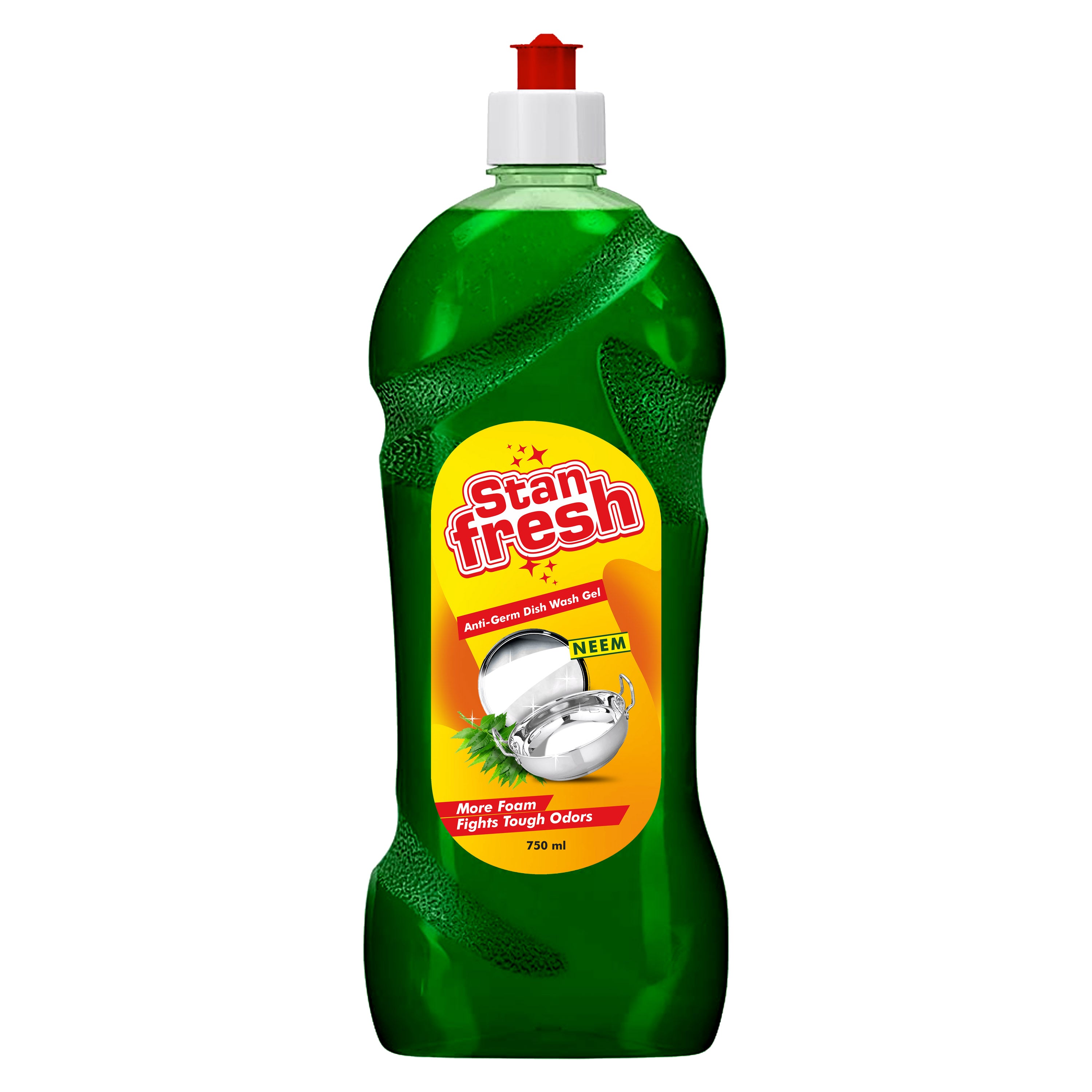 Stanfresh Anti-Germ Dishwash Gel Neem 750ml – Stanvac Prime