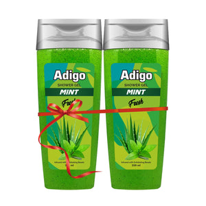 Adigo | Shower gel | Mint | Fresh 250ml (Pack Of 2) - Stanvac Prime