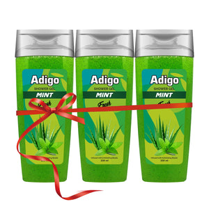 Adigo | Shower gel | Mint | Fresh 250ml (Pack Of 3) - Stanvac Prime