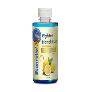 Stanrelief Hand Rub Flip Top - Lemon  500ml (With Ayurvedic Protection)